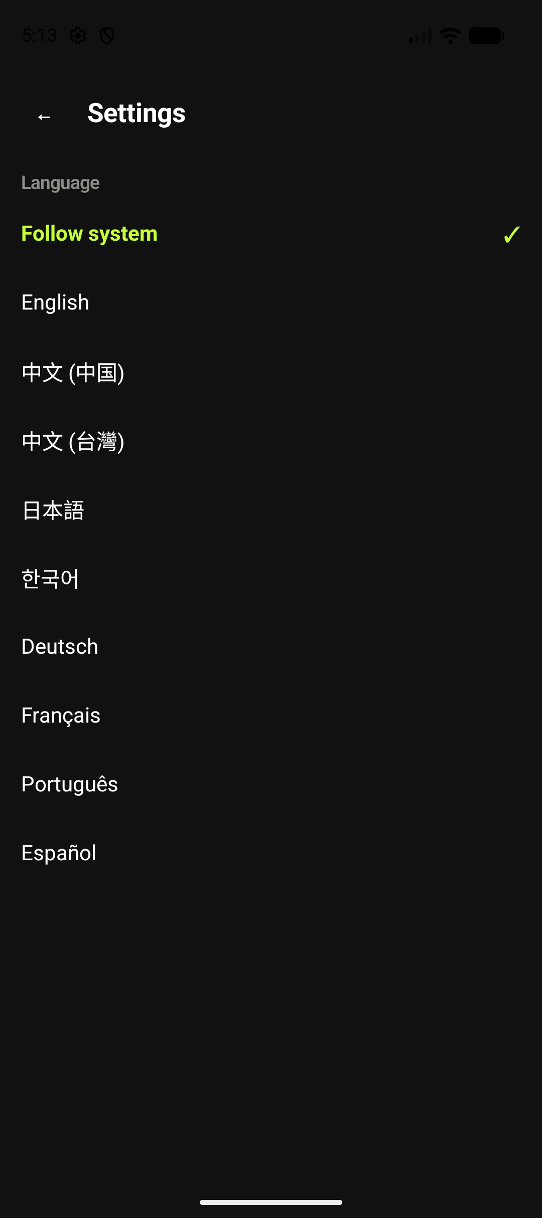 Languages